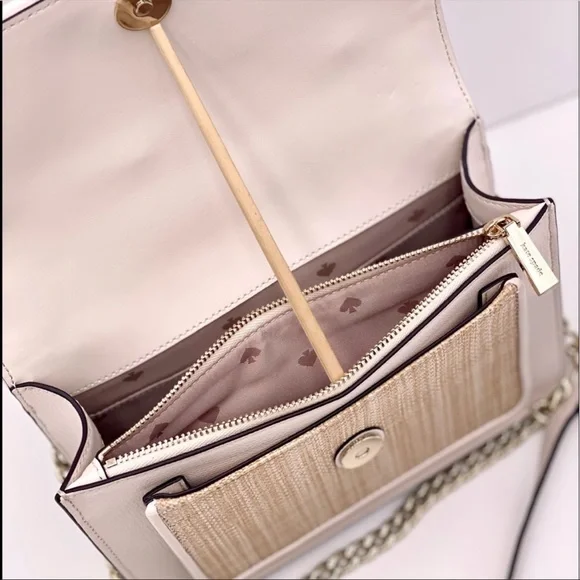 Kate Spade Remi Pineapple Flap Chain Crossbody Bag - Picture 7 of 10